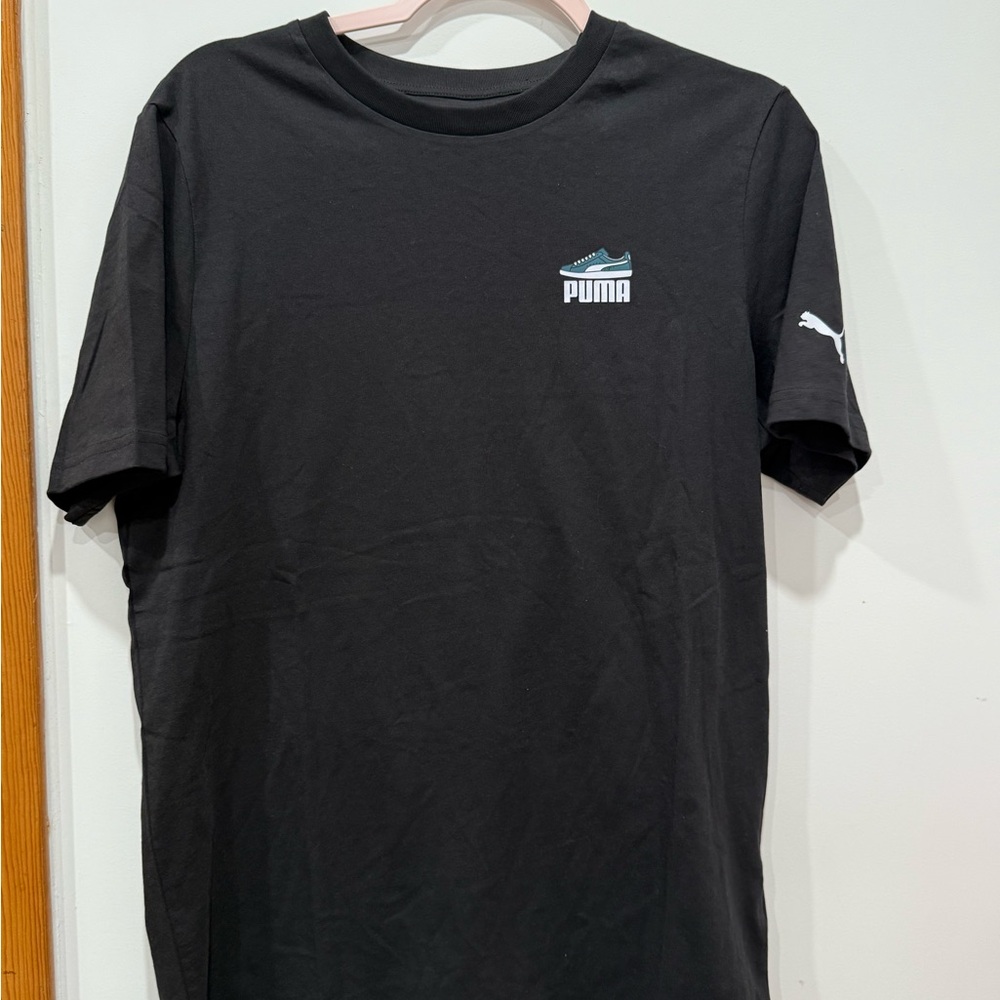 Puma Men's Black Short Sleeve Tee